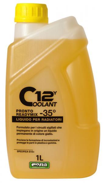 Coolant 12Y giallo pronto -35° 1 L