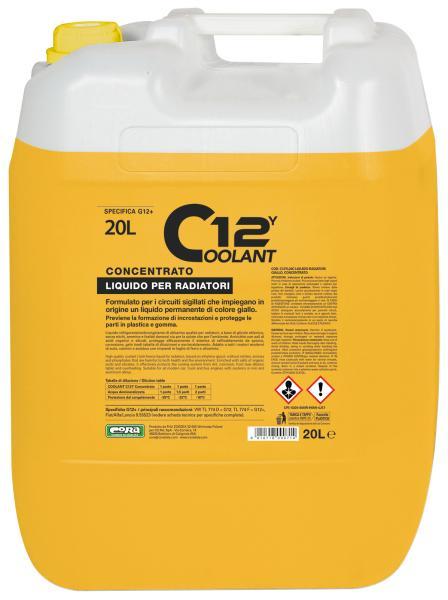 Coolant 12Y giallo concentrato 20 L