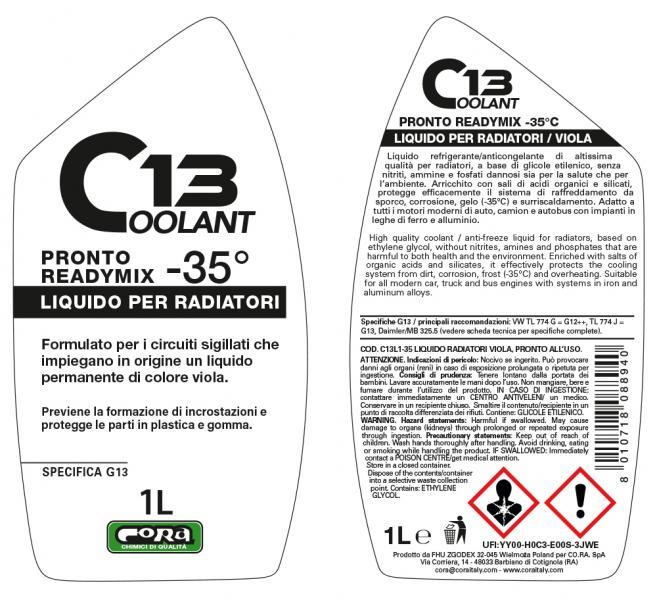Coolant 13 viola pronto -35° 1 L - immagine 3