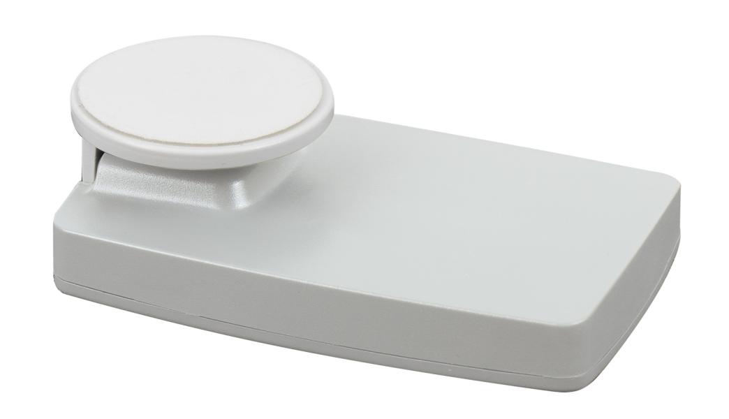 Clip adesiva bianca per Telepass V5 e MooneyGo - immagine 2