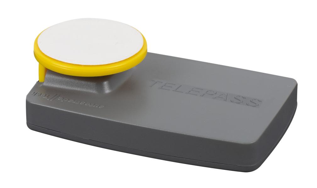 Clip adesiva gialla per Telepass V5 - immagine 2
