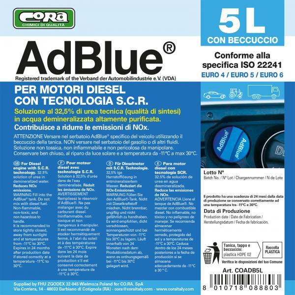 AdBlue tanica 5 l con beccuccio - immagine 4