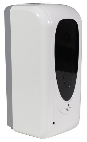 Dispenser automatico gel igienizzante mani bianco