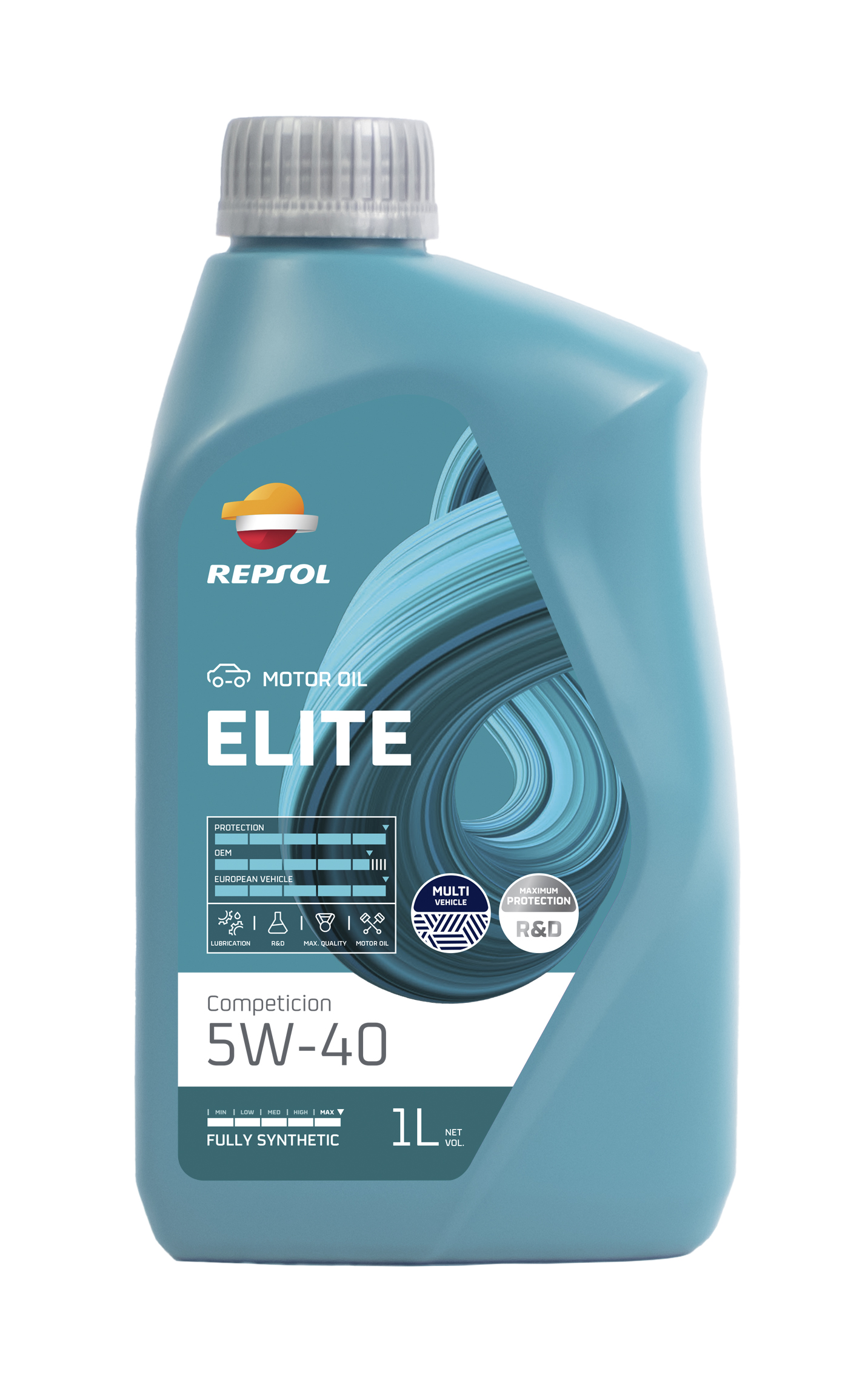 REPSOL Olio Lubrificante ELITE ELITE COMPETICION 5W-40 LT. 5 EX RP ELITE COMPETElite