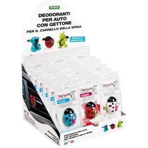 Espositore da banco assortito 24 pz deo Mariquita