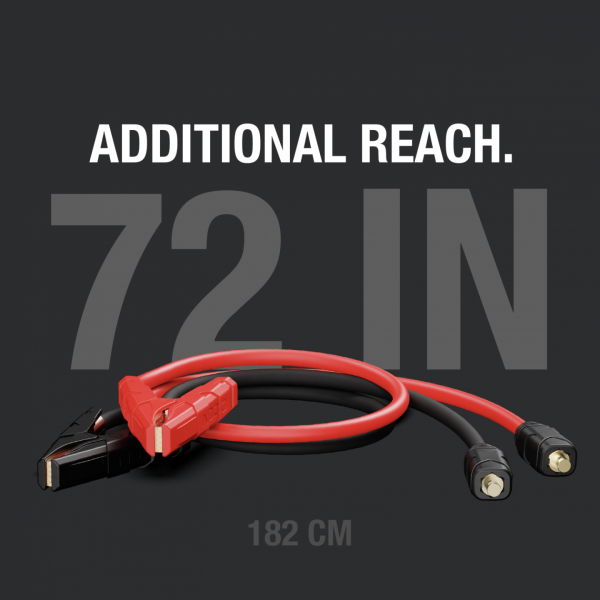 Morsetti per batteria Boost Max con cavo 182 cm - immagine 2