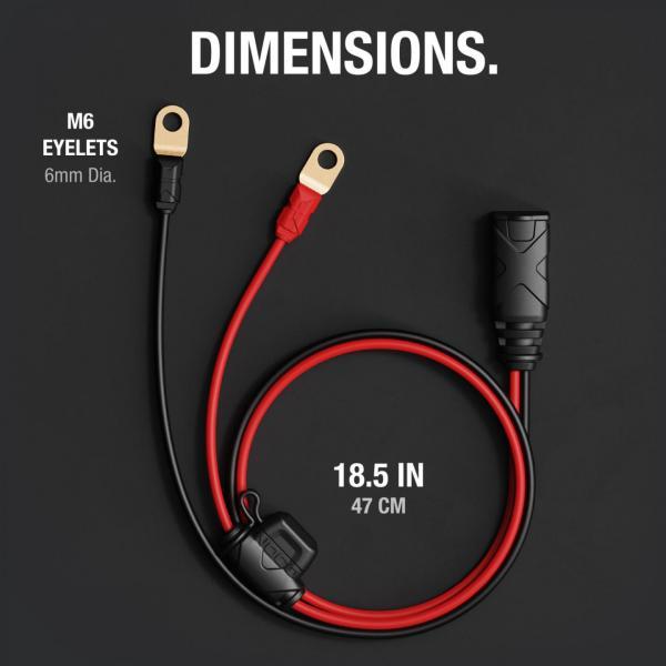 Connettori batteria ad occhiello X-Connect M6 - immagine 7