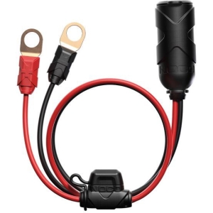 Presa 12V con connettori batteria ad occhiello