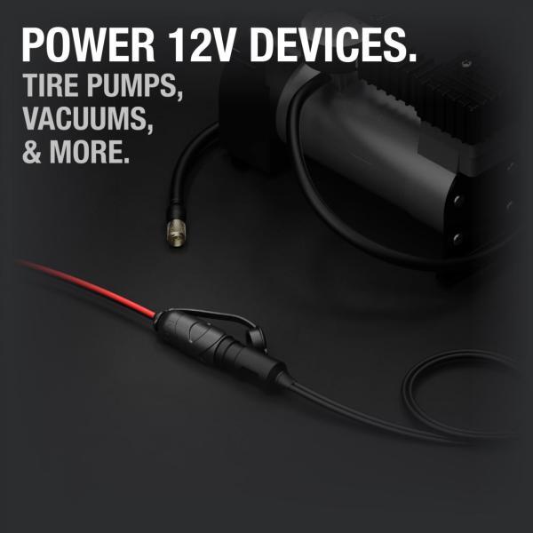 Presa 12V con connettori batteria ad occhiello - immagine 3