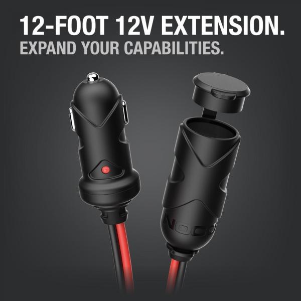 Cavo prolunga 3,6 m con spina e presa 12V - immagine 2