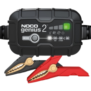 Caricabatterie e mantenitore di carica Genius 6/12V 2A
