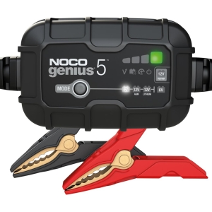 Caricabatterie e mantenitore di carica Genius 6/12V 5A