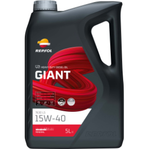 REPSOL Olio Lubrificante GIANT DIESEL PESANTE GIANT 7630 LS 15W-40 LT.20 EX RP D. TURBO THPD MIGiant