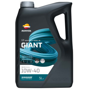 REPSOL Olio Lubrificante GIANT DIESEL PESANTE GIANT 9630 LS-LL 10W-40 LT.20 EX RP D. TURBO UHPDGiant