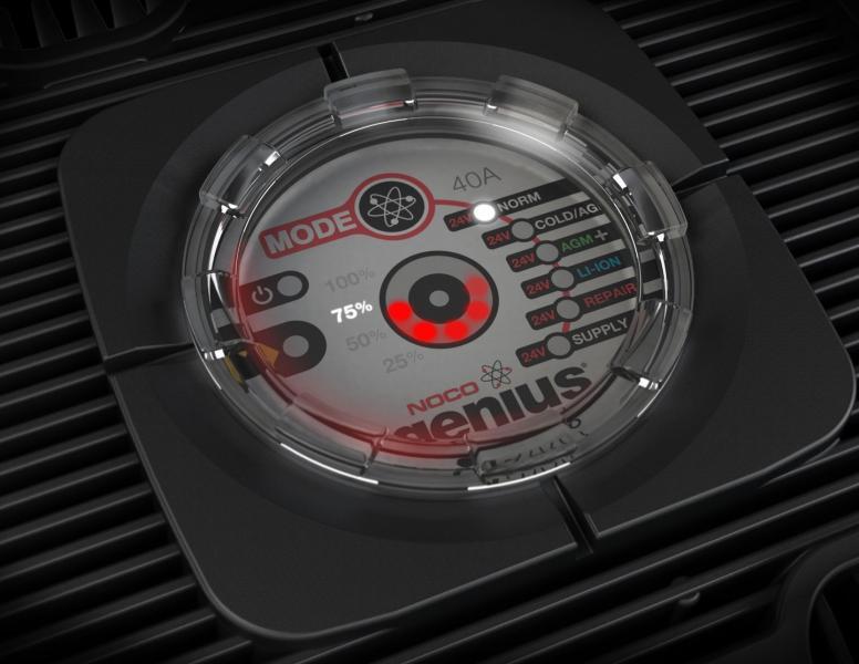 Caricabatterie industriale Genius 24V 40A - immagine 4