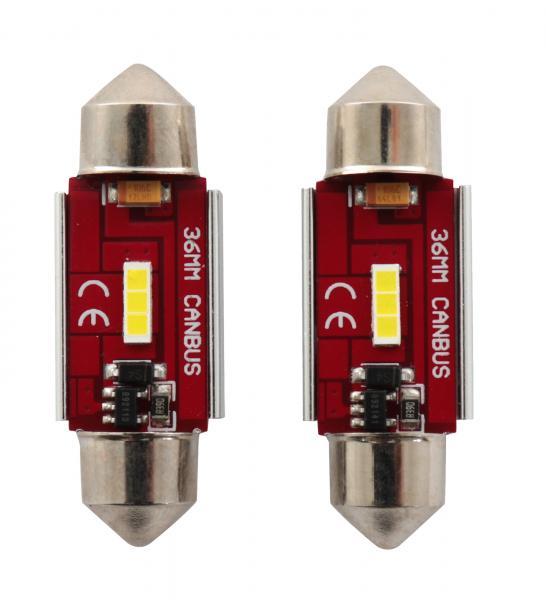 Lampadine led C5W 12-24V 6W 36 mm