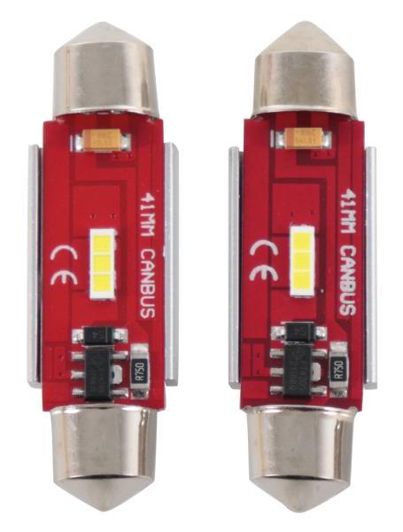 Lampadine led C5W 12-24V 6W 41 mm