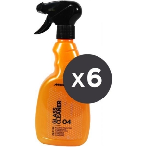 Conf. 6 pz Glass Cleaner detergente vetri 500 mL