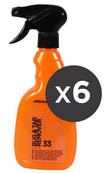 Conf. 6 pz Bug & Tar Remover rimuovi insetti e catrame 500 mL
