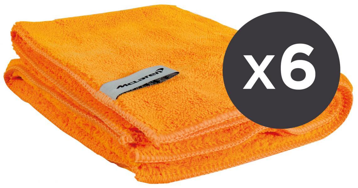 Conf. 6 pz Luxury Microfibre Cloth panno in microfibra 40x40 cm