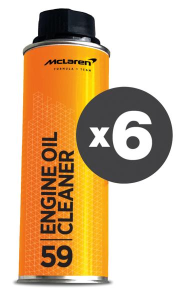 Conf. 6 pz Engine Oil Cleaner pulitore olio motore 300 mL