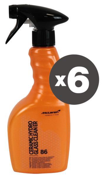 Conf. 6 pz Ceramic Hydro Glass Cleaner pulitore vetri idro ceramico 500 mL