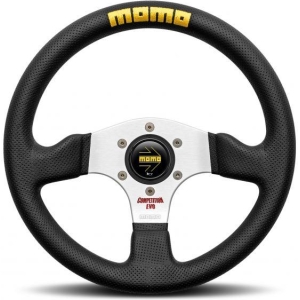 Volante Competition Evo nero/argento 320 mm
