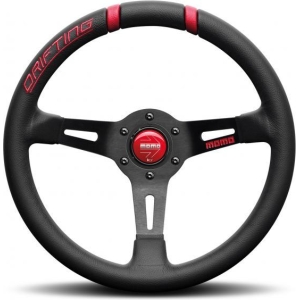Volante Drifting nero/rosso 330 mm