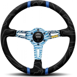 Volante Ultra nero/blu 350 mm