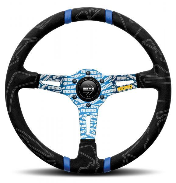 Volante Ultra nero/blu 350 mm