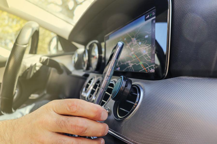 Conf. 6 pz portacellulare con profumo New Car - immagine 2