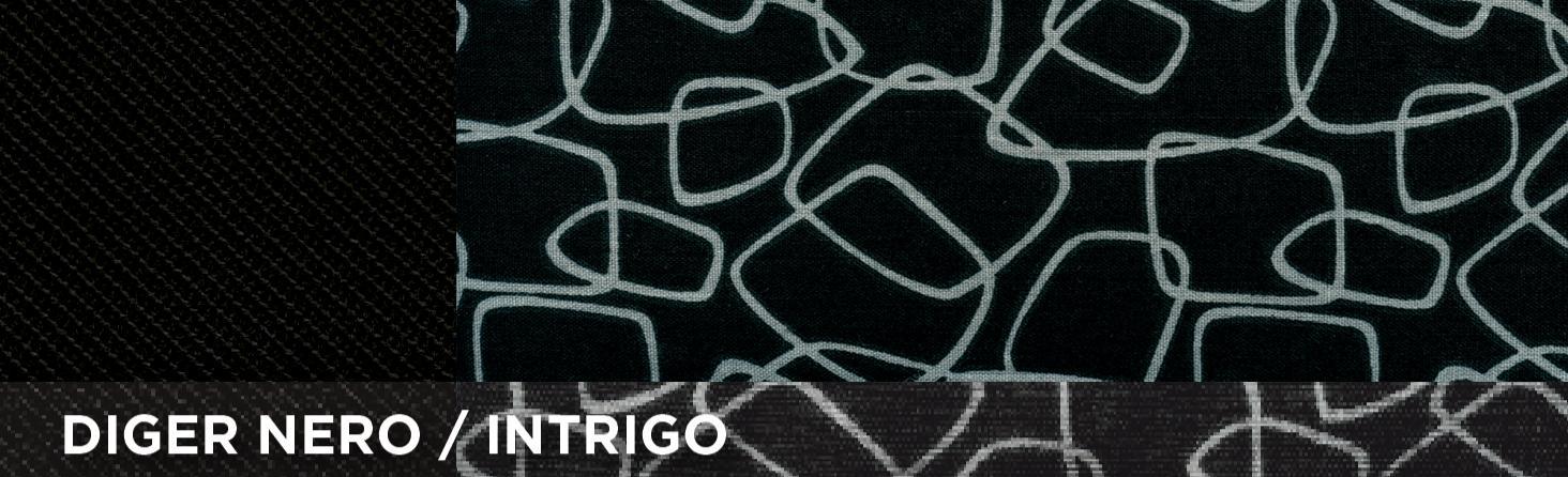 Coprisedili anteriori Fast&Smart tg. media tess. misto cotone intrigo nero - immagine 2