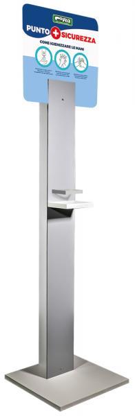 Piantana per dispenser gel mani