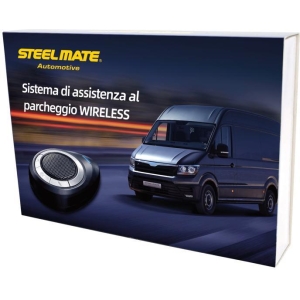 Kit 4 sensori di parcheggio posteriori wireless