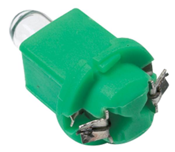 Lampadina 12V 1.2W zoccolo verde - immagine 3