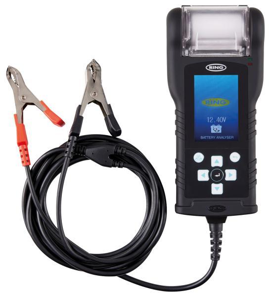 Tester batteria 12/24V multifunzione con stampante