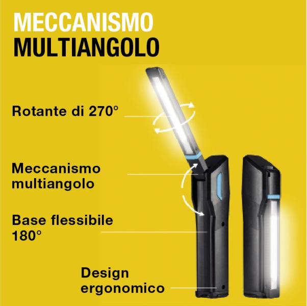 Lampada da ispezione professionale a led Magflex Slim 500 - immagine 7