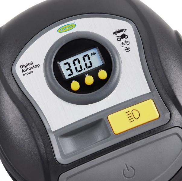 Compressore digitale 12V programmabile con luce LED - immagine 7