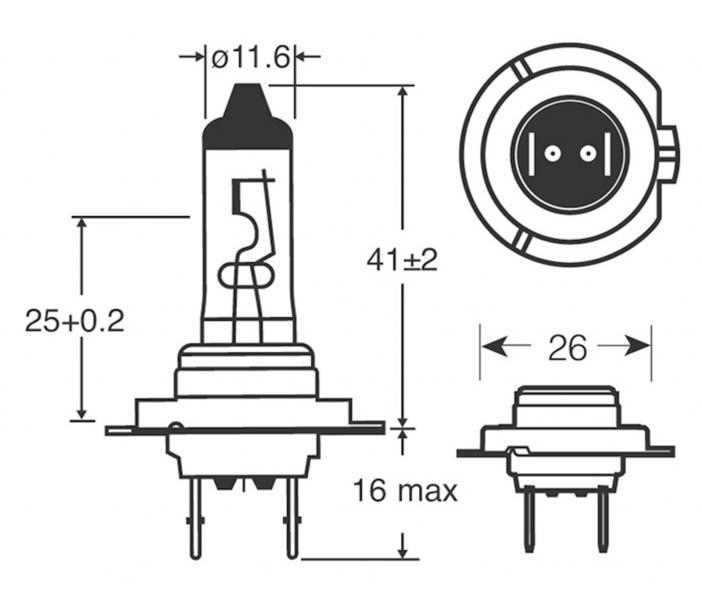 Lampadine Xenon150 H7 12V 55W - immagine 2
