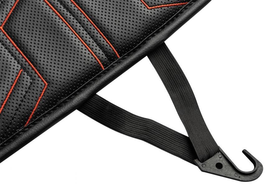 Cuscino sedile Race nero/rosso - immagine 4