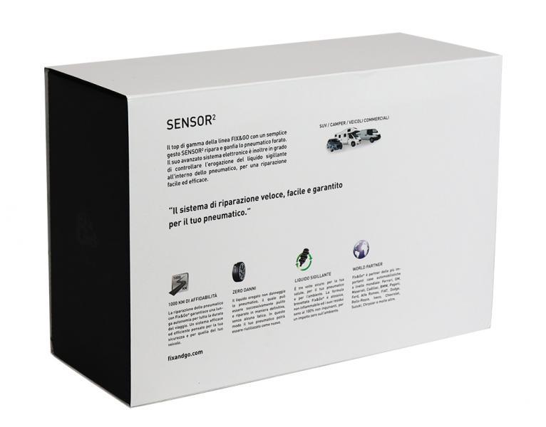 Kit riparazione automatico integrato per pneumatici SUV e furgoni - immagine 9