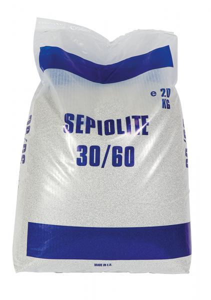 Sepiolite granulometria 30/60 sacco 20 kg