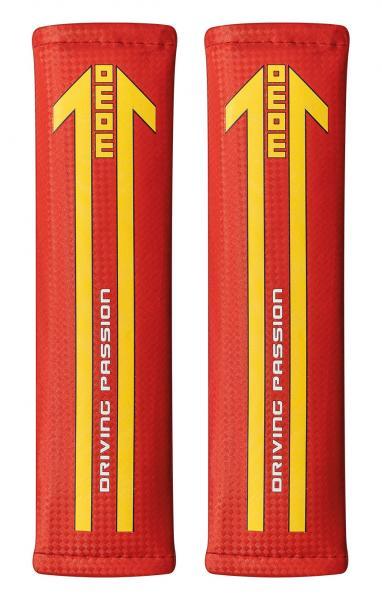 Cuscinetti cinture Carbon rossi