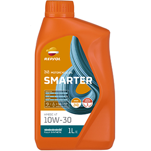 REPSOL Olio Lubrificante MOTO 4 TEMPI MOTO SMARTER HMEOC 4T 10W-30 LT 1 EX RP MOTOSmarter