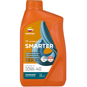 REPSOL Olio Lubrificante MOTO 4 TEMPI MOTO SMARTER SYNTHETIC 4T 10W-40 LT 4 EX RP MSmarter