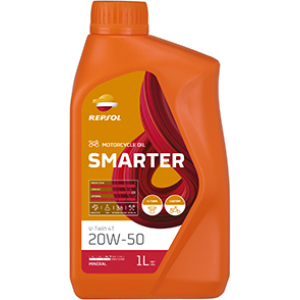 REPSOL Olio Lubrificante MOTO 4 TEMPI MOTO SMARTER V-TWIN 4T 20W-50 LT 1   EX   RP MOTOSmarter