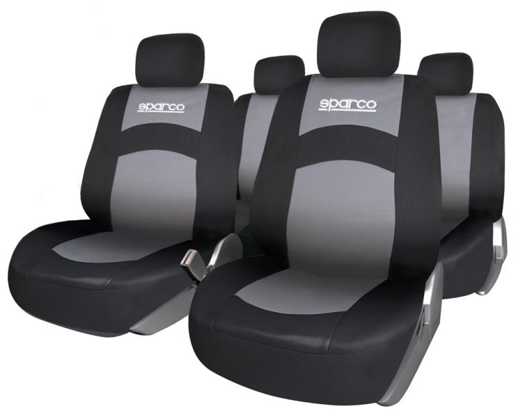 Serie completa fodere con spugna 3 mm nero/grigio