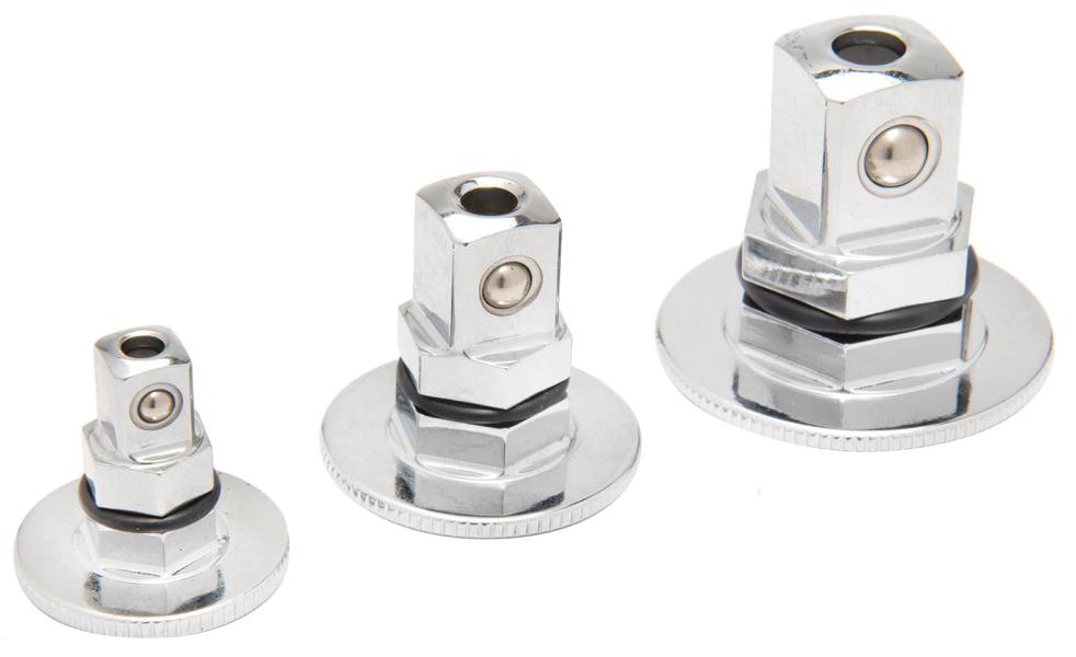 Set adattatori 1/4'', 3/8'', 1/2'' 3 pz