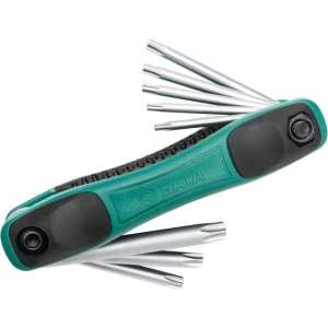 Set richiudibile chiavi esagonali Torx 8 pz