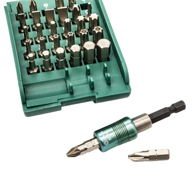 Set punte pneumatiche 1/4'' 31 pz - immagine 2